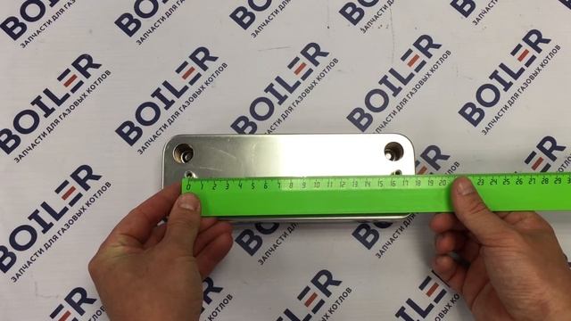 Теплообменник ГВС HR 12 пластин 207 х 166 BAXI [711612800] смотреть онлайн