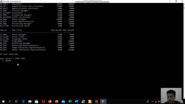 Kombinasi (Select, Where, Join, Order By, Group By, dan Having) pada SQL Plus смотреть онлайн