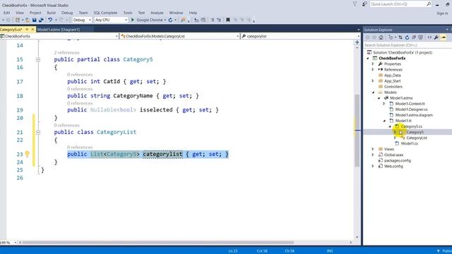 checkboxfor in mvc example | Entity framework | Hindi | Lecture 18 | Part 1 смотреть онлайн