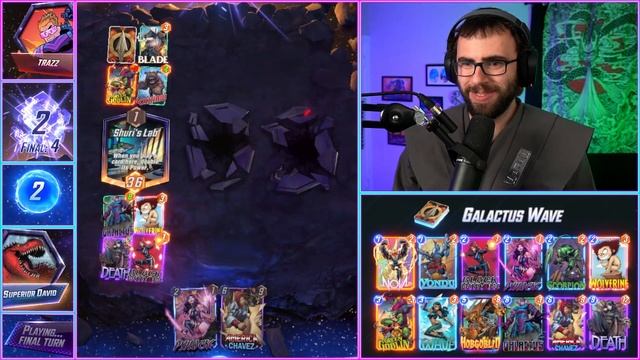 *NEW* Galactus Deathwave is DISGUSTING | Marvel Snap смотреть онлайн