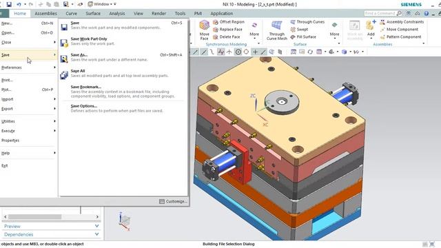 Mở file xt, stp, igs, step, file catia, solidworks, autocad... bằng phần mềm NX смотреть онлайн