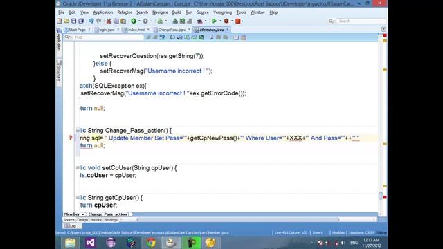 19 JSF ADF JAVA Change Password Complete Design Code смотреть онлайн