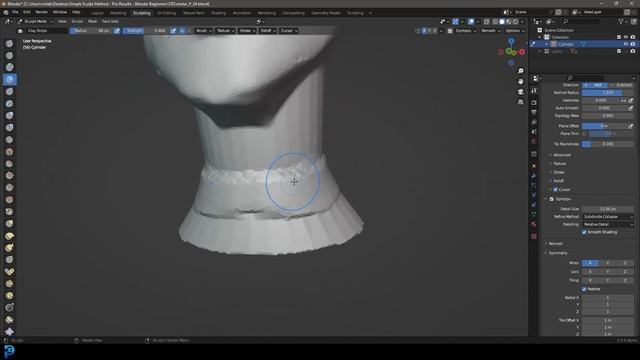Tutorial: Beginners Head Sculpt | EASY In Blender смотреть онлайн
