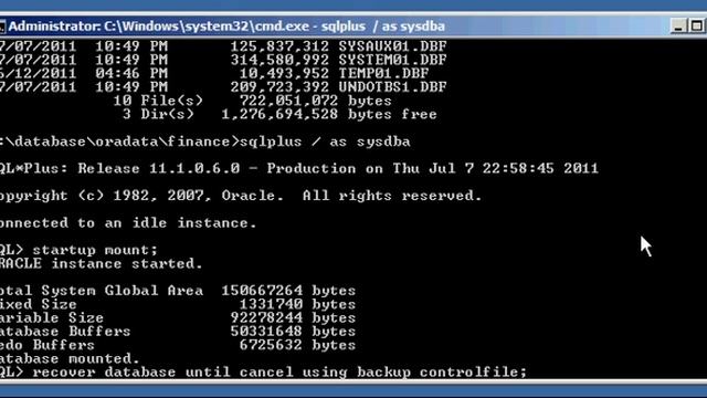 Oracle DBA Justin - How to recover an Oracle database to a specific SCN, not using RMAN. смотреть онлайн