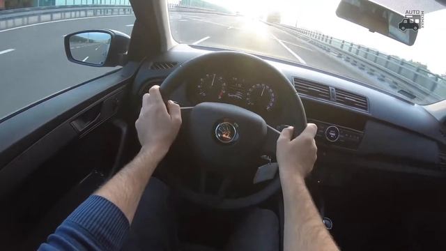 Дорожный тест драйв SKODA FABIA III | Test drive SKODA FABIA III смотреть онлайн