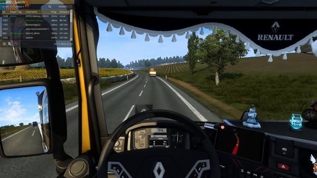 🔴 Дорога Дураков в TRUCKERS MP - Euro Truck Simulator 2 - G27 + Ручка MAN TGX смотреть онлайн