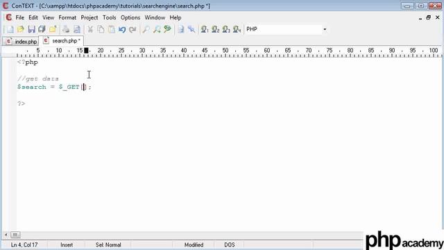 (Learn PHP) Tutorials Create a Search Engine Part 1 смотреть онлайн