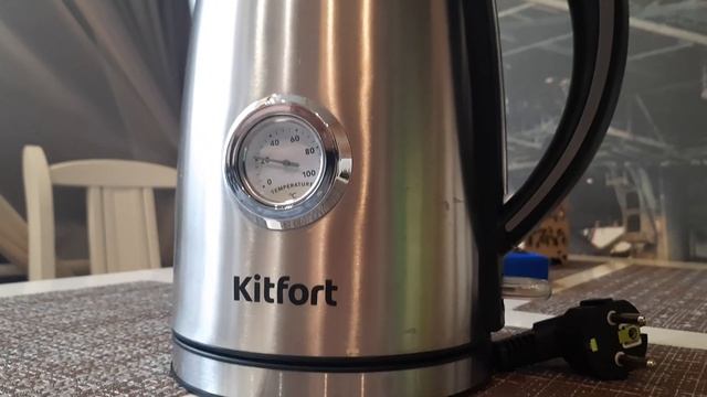 Попил чайку с Kitfort. Обзор чайника Kitfort KT-676. смотреть онлайн