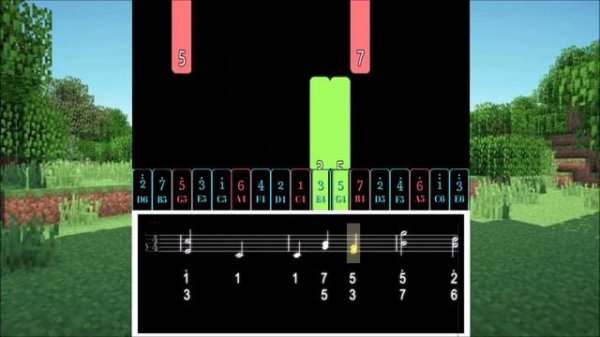 【Advanced Kalimba Tutorial & Tab】Subwoofer Lullaby from Minecraft - C418
