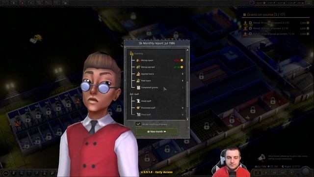 "Adding The Romantic Room..." - Ep. 12 - Let's Play Prison Tycoon: Under New Management смотреть онлайн