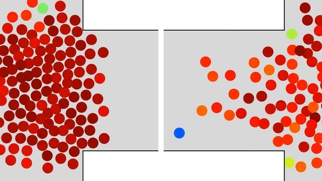 Four streams in Crossing: Experiment vs Simulation смотреть онлайн
