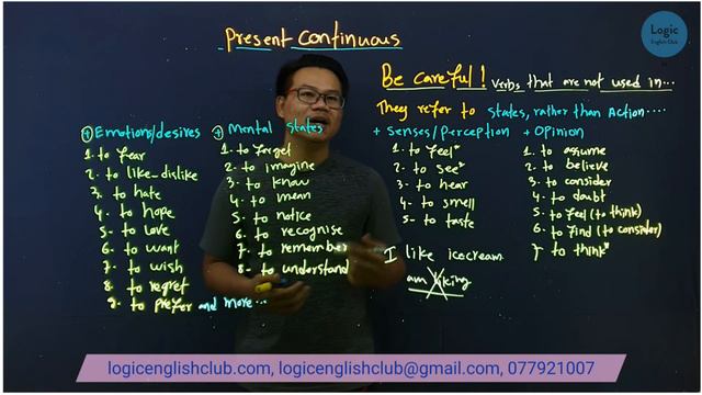 State Verbs or Stative Verbs смотреть онлайн