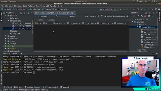 Laravel Model Factory Tutorial using Artisan make:model 103 смотреть онлайн