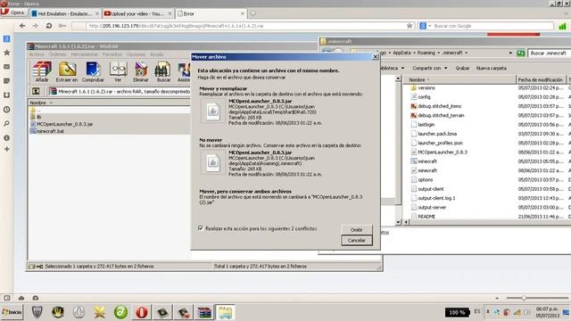 Descargar MInecraft 1.6.1 o 1.6.2 Y Solucion Al Error: Coult Not Find Java Se Runtime смотреть онлайн