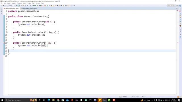 #4. Generic Constructors In Java смотреть онлайн