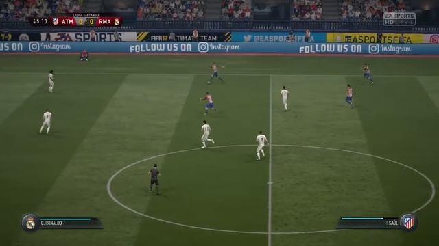FIFA 17 / Прогноз матча / Атлетико - Реал / CPU vs. CPU смотреть онлайн