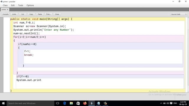 Java Program To check Prime Number or Composite Number (Hindi) смотреть онлайн