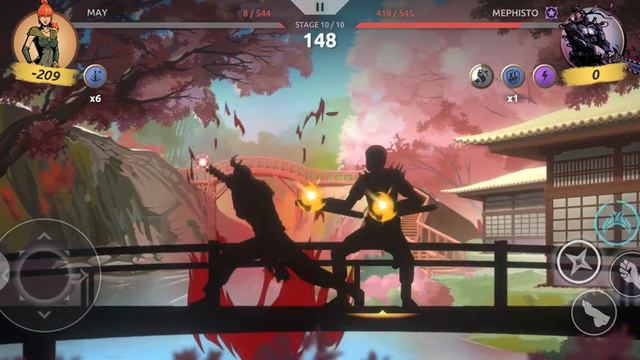 Shadow Fight Shades, May Vs Mephisto смотреть онлайн
