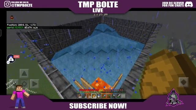 PUBLIC SMP LIVE START NEW SERVER ♥️| ROAD TO 4K | JAVA+PE SERVER?? | TMP BOLTE LIVE смотреть онлайн