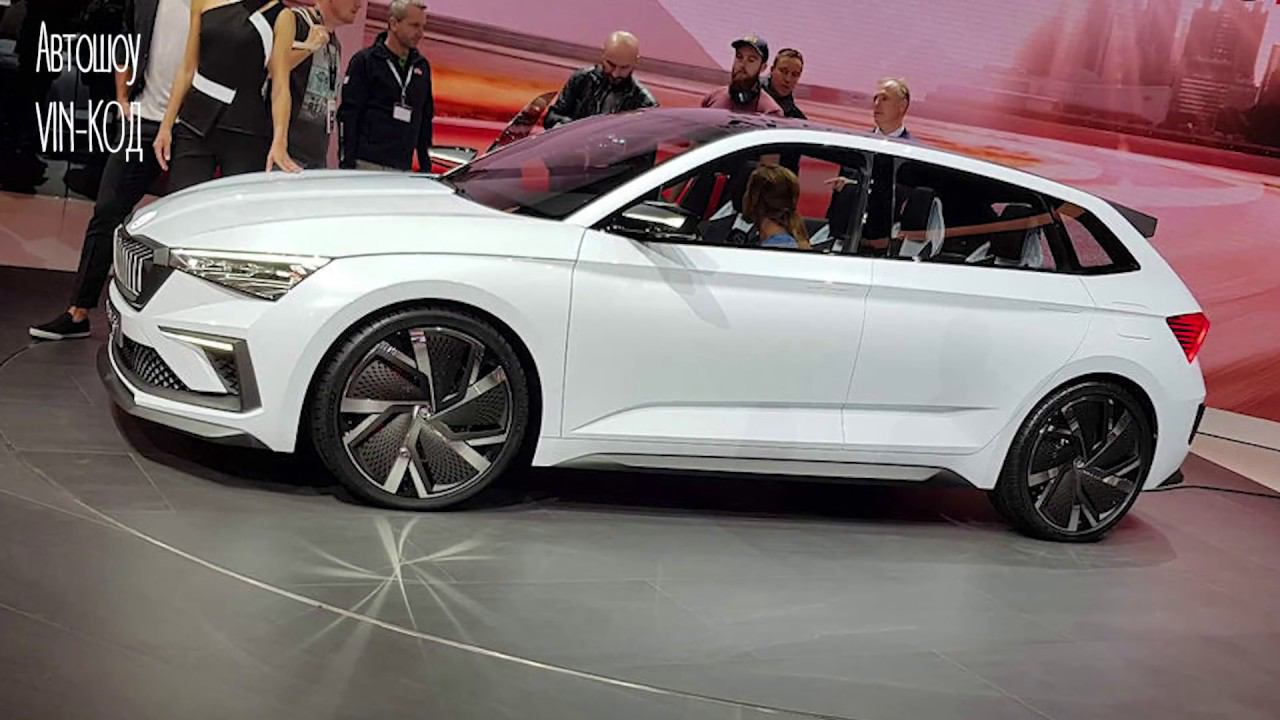 Skoda Vision RS 245 сил и заряженный Kodiaq RS смотреть онлайн