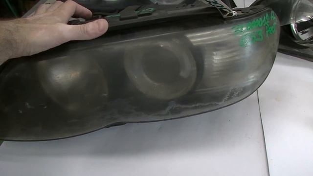 Восстановление фар BMW X5 задача и осмотр ч1