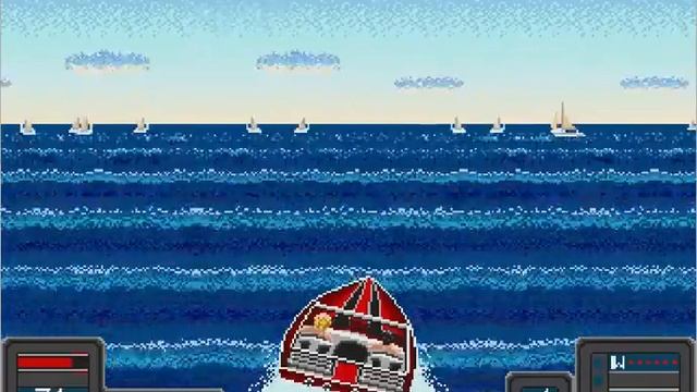 Bimini Run Gameplay Sega Genesis смотреть онлайн