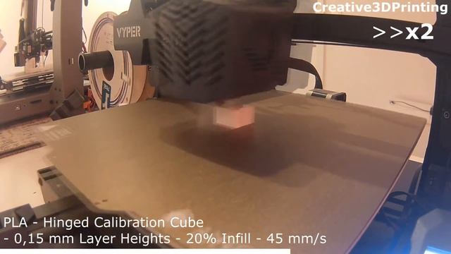 Anycubic Vyper - Hinged Calibration Cube