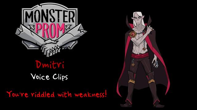 Monster Prom & Monster Camp ~ Dmitri (Voice Clips) смотреть онлайн