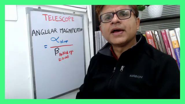 WAVE OPTICS||Angular Magnification of a Telescope Ray Optics Class 12||ONE MARKER||CBSE QUESTION смотреть онлайн
