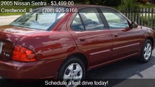 2005 Nissan Sentra 1.8 S 4dr Sedan for sale in Crestwood, IL смотреть онлайн