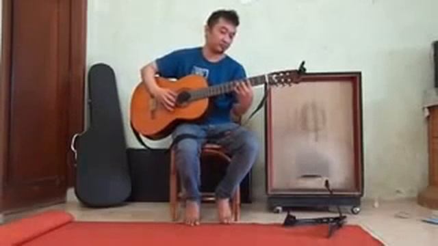 Yamaha CX 40 check sound ~ The Guitar Learner смотреть онлайн