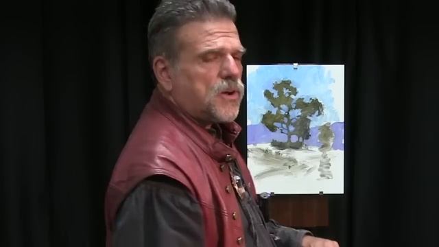 Baumann Effect 16 Demo Painting How to Paint Trees смотреть онлайн