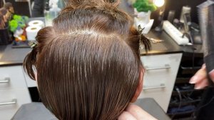 Женская короткая стрижка 60+ \ Стрижка шапочка