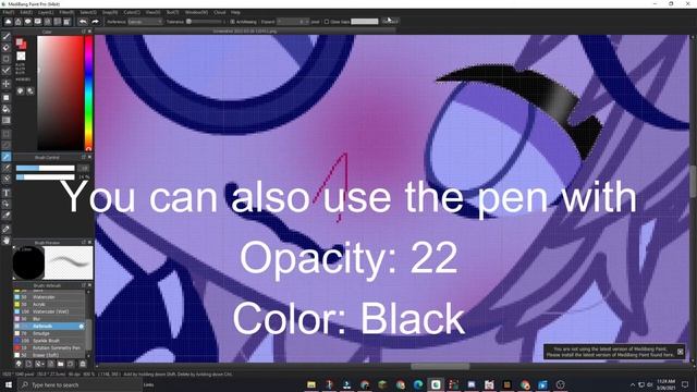 How to do simple shadings l Medibang Paint Pro l Gacha Life смотреть онлайн