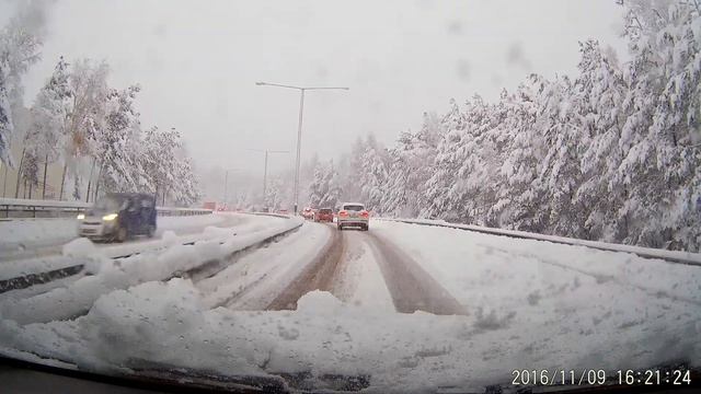 2016-11-09 Dashcam Stockholm, Haninge Pt.1 смотреть онлайн