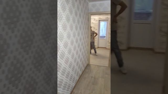 Ремонт зала и спальни, частично коридор. ДНР. ул Раздольная. смотреть онлайн