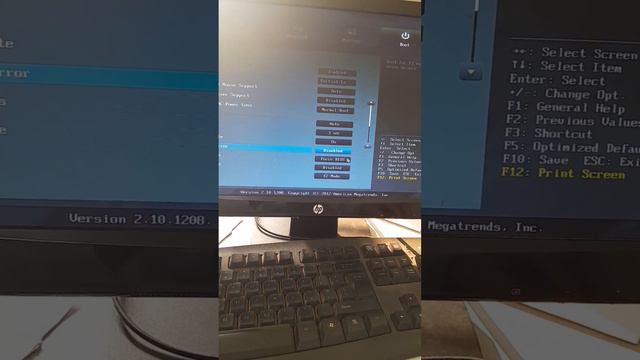 Khắc Phục Lỗi Máy Tính Khi Cài Lại Win  Hiên American Megatrends