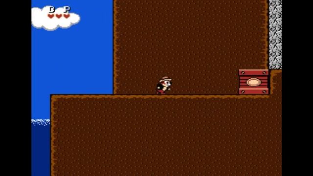 Dendy (Famicom,Nintendo,Nes) 8-bit Chip & Dale 1часть уровень 7