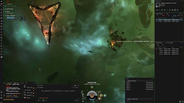Eve Online Caracal Navy Abbys T1   Calm Exotic Filament