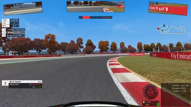 Automobilista - PGT Blancpain 2018 - R06 Barcelona смотреть онлайн