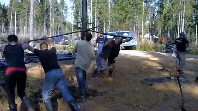 Установка винтовых свай смотреть онлайн