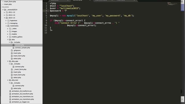 part 1. php-mysql: connect смотреть онлайн