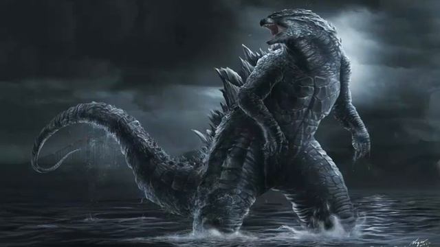 Годзилла 2014. Вступительная тема. смотреть онлайн