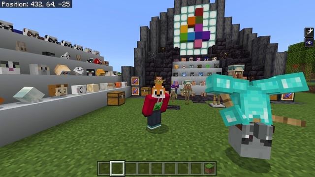 MOB HEADS 4.1 for MCPE 1.16.4 | Add-on | Bedrock Edition Tutorial смотреть онлайн