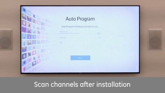 33681: GE Pro™ Indoor Flat Panel HD - Overview смотреть онлайн