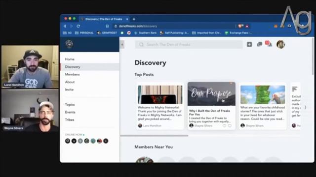 Den of Freaks - Mighty Networks Tutorial смотреть онлайн
