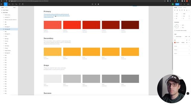 Learn how to create a design system in Figma: Colors смотреть онлайн