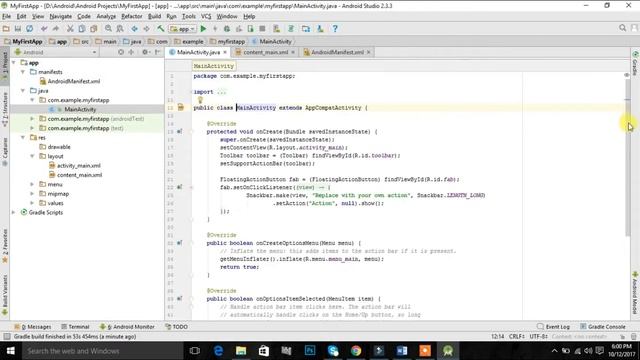 Android Programmping Part 1- Hello World смотреть онлайн