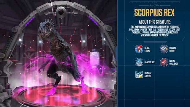 Creature Spotlight - Scorpius Rex смотреть онлайн