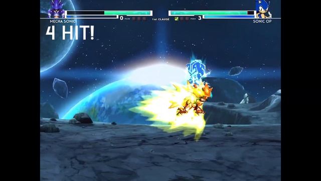 Metal Sonic V2 (New) VS Sonic Chaos OP (all form) in Jump Force Mugen смотреть онлайн